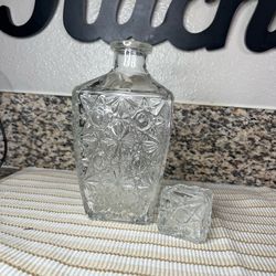 Elegant Cut Glass Decanter😍😍😍