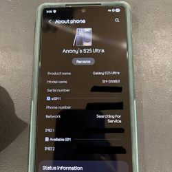 S25 Ultra Black 256gb Unlocked