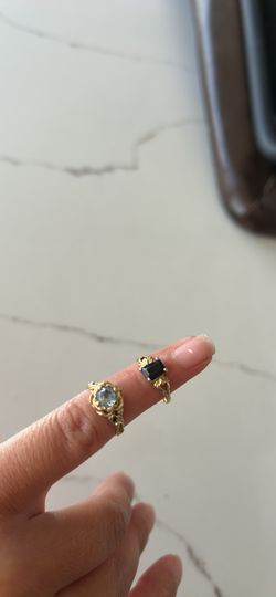 Gold rings
