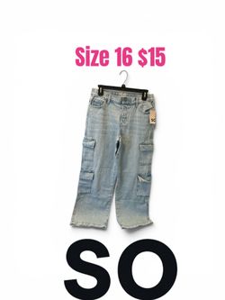 Jeans girls size 16 nwt 2025A  061226