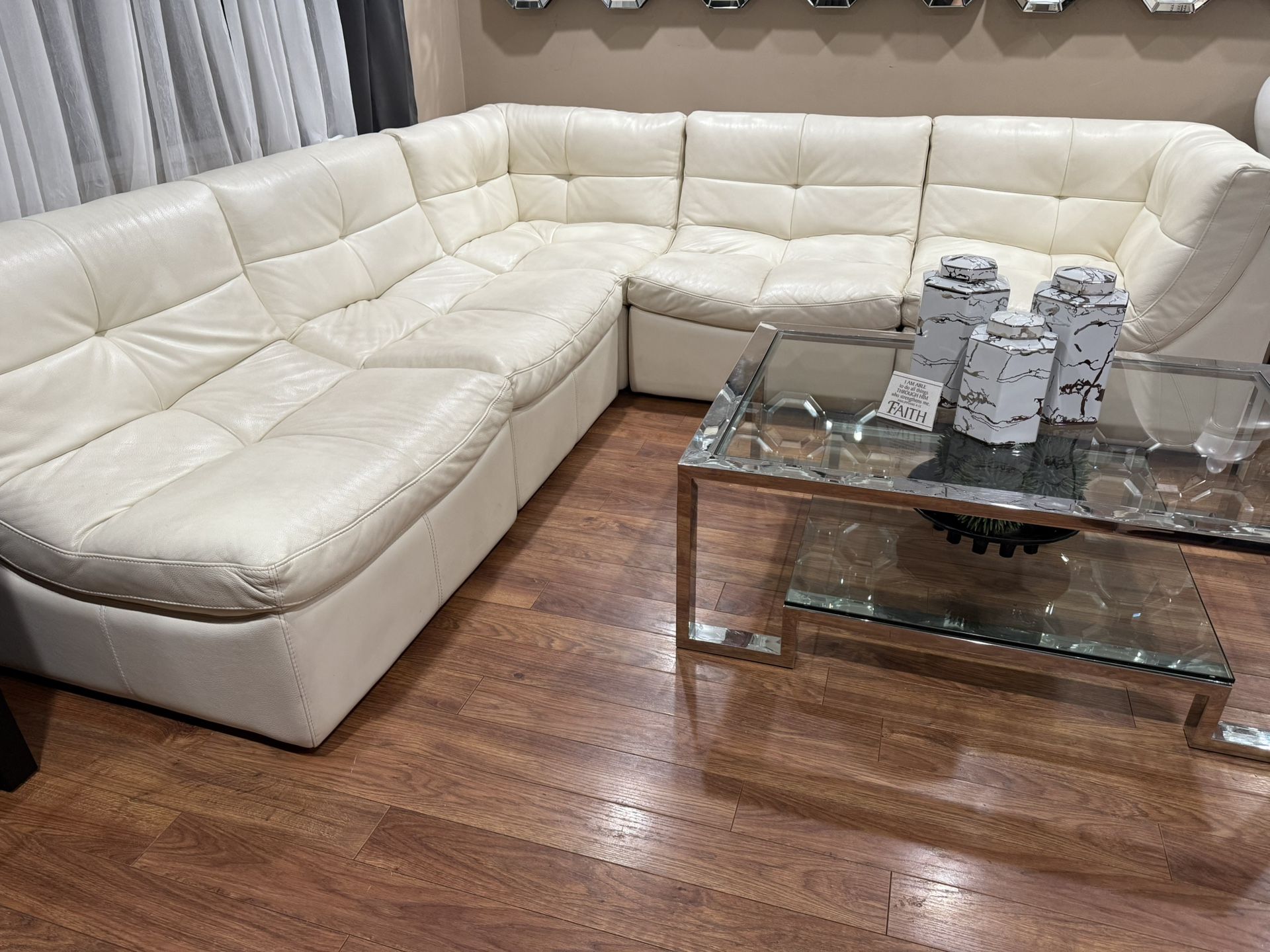 sectional leather couch