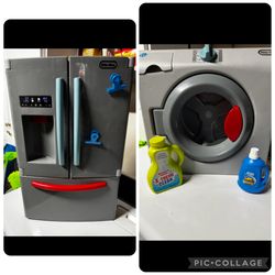Kids Refrigerator/Washing Machine  And Play Fruit