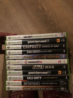 Xbox 360 games bundle (Shooters)