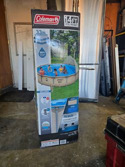 Coleman steel pro max pool