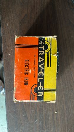 Vintage Travel Iron, Dover Lingerie