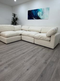 Brand New Cream/Beige City Furniture Grant Cloud Couch
