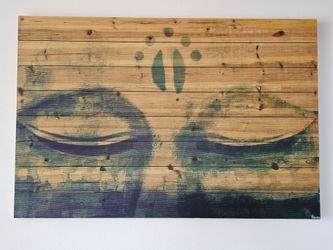 Meditation Buddha painting