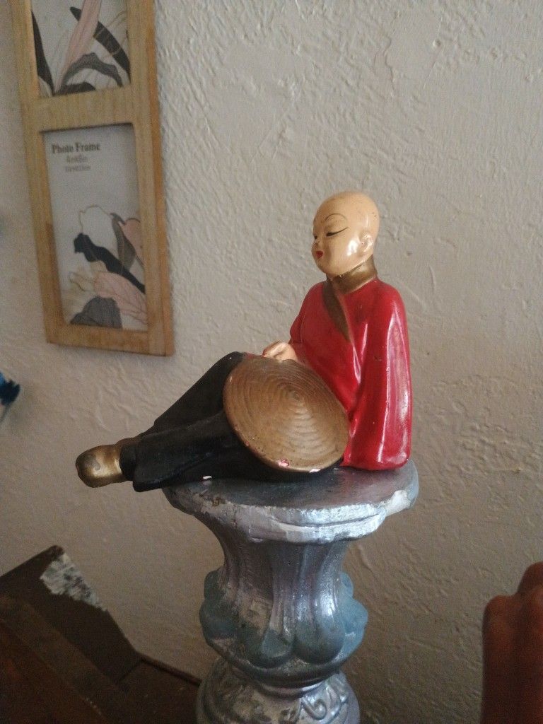 Ceramic Chinese Statue