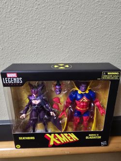 Marvel Legends Series X-Men Deathbird and Marvel's Gladiator 2-Pack