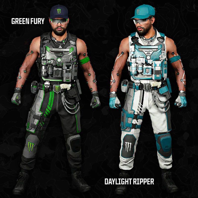 COD BLACK OPS 7 MONSTER SKINS!