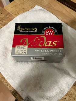 Browning Midas 6w bait caster