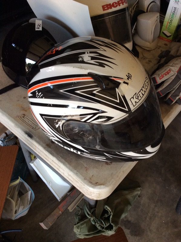 Kawasaki Full Face Motorcycle Helmet