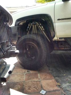 Rin and tire 37x12.50 R17 LT