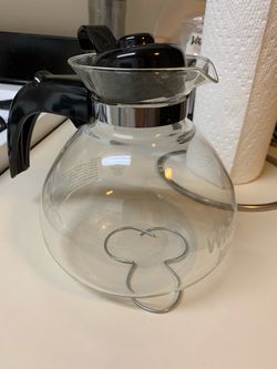 Glass Stovetop Whistling Tea Kettle