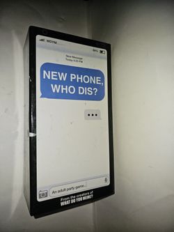 New Phone, Who Dis?  Adult Game