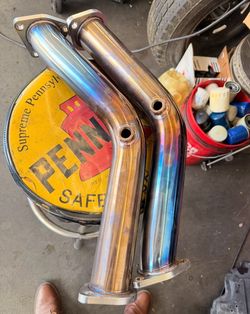VQ35DE test pipes