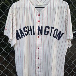 Vintage Washington Baseball Jersey Sz Large 