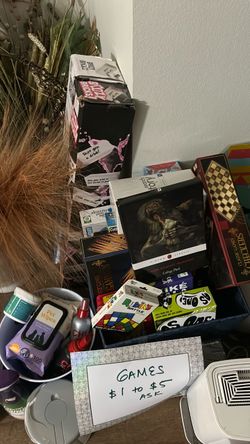Variety of new board games