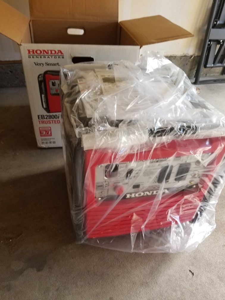 Honda generator
