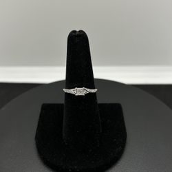 10KW .25CTW Quad Engagement Ring