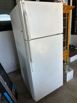 White fridge