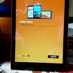 Kindle Red Tablet