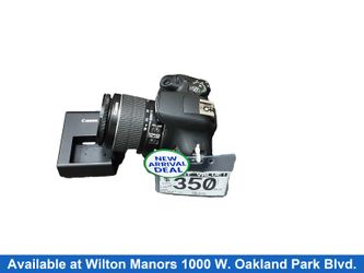 Canon Rebel T7 Black Digital SLR Camera