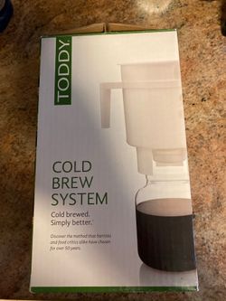 Toddy Cold Brew Coffee Maker System Iced open box