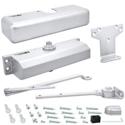 Nuk3y 6003 Series Grade 2 Hold Open Door Closer, Size 3 (Aluminum or Black)