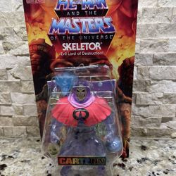 Masters of the Universe ORIGINS CARTOON COLLECTION: INVISIBLE SKELETOR (NEW) -b
