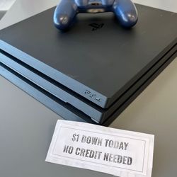 Sony Playstation 4 Gaming Console Ps4 Pro -90 Day Warranty-$1 DOWN-NO Credit Needed