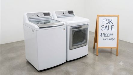 LG washer and dryer set