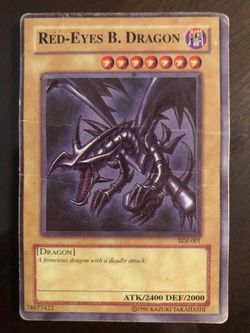 (RARE) Yu-Gi-Oh Red Eyes B. Dragon