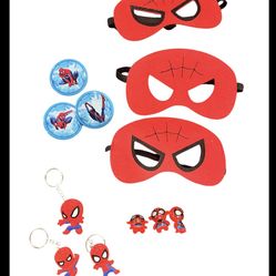 Spider-Man Birthday Favors 