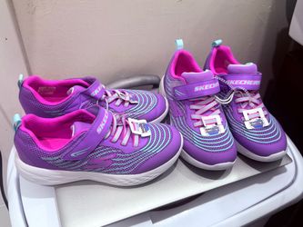 Skechers Girls Sneakers Two Pairs sizes 3 & 4