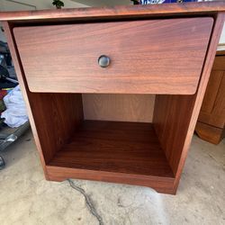 Cherry Side End Table 