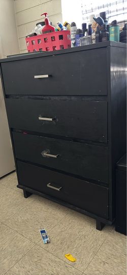 Black dresser