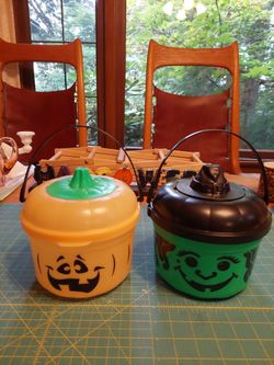 Halloween buckets