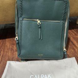 Calpak Kaya 15 inch Laptop Backpack in Emerald