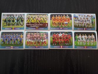 Panini World Cup Qatar 2022 Stickers (Teams And Stadiums)