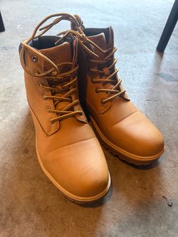 Tan Boots (Cliffs) Size 10.5M