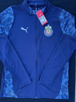 PUMA Chivas Men's Full-Zip Soccer Training Jacket