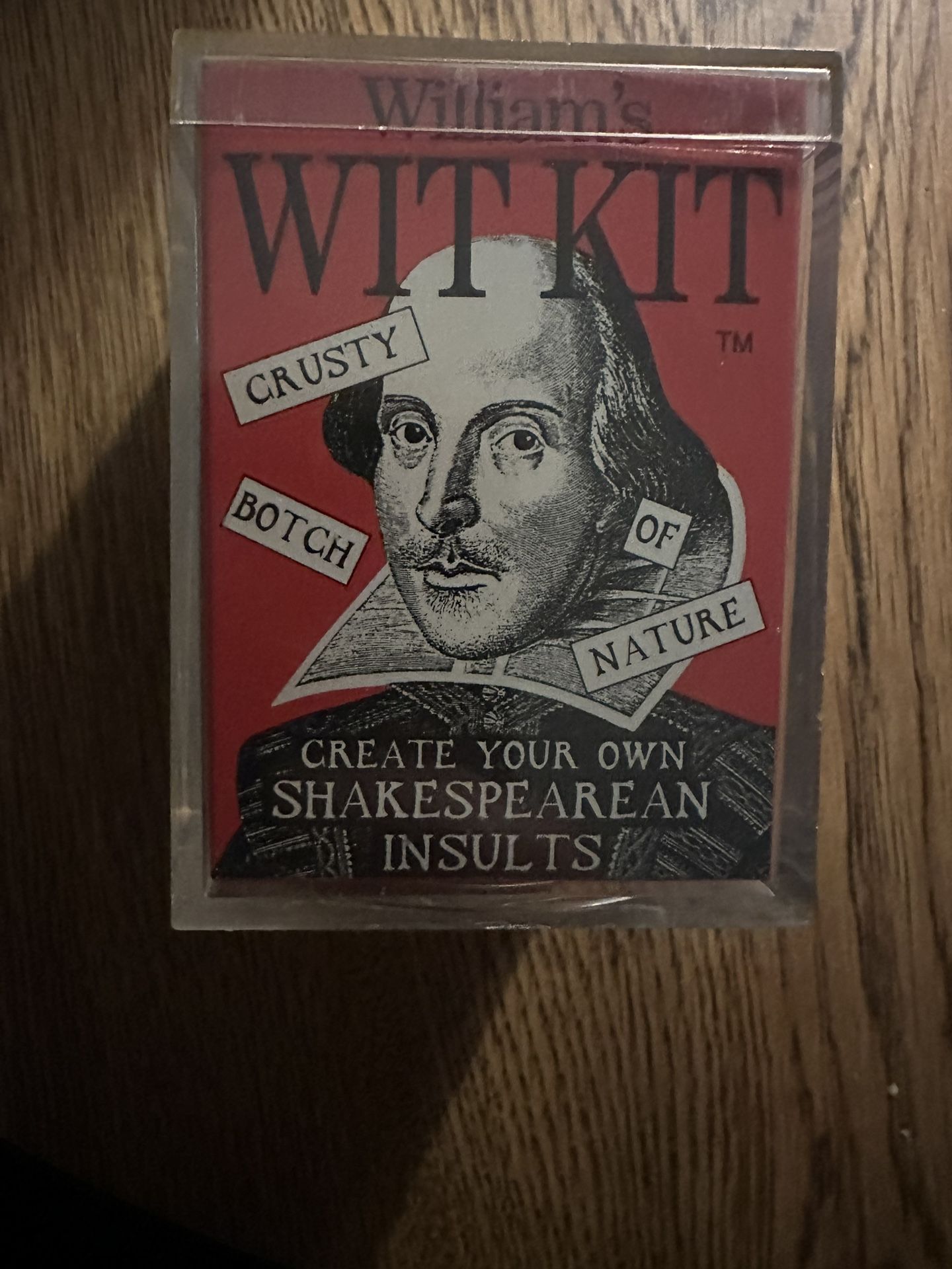 Witkit Shakespearean Insults Game