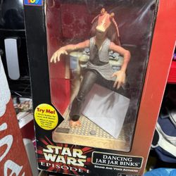 Star Wars 1999 Episode 1 Dancing Jar Jar Binks