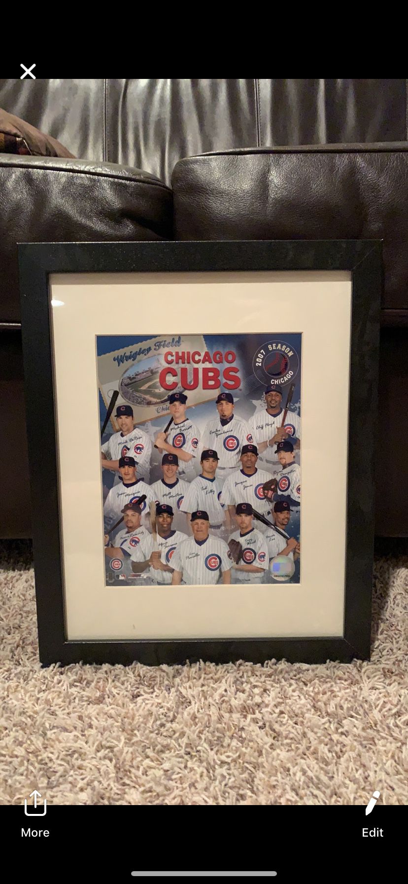 Chicago Cubs 2007 Picture Frame