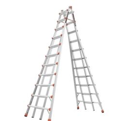 LITTLE GIANT SKYSCRAPER LADDER TYPE 1A Aluminum 11-22 Ft 