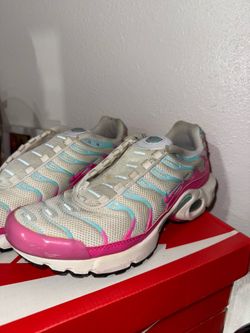 Nike Air Max Plus TN Pink Blue Cream Sneakers