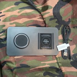 2 In 1 wireless Charger Pad 