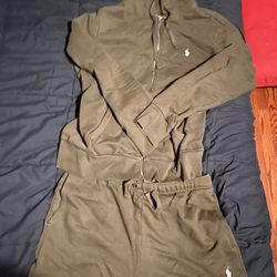 green Polo Tech Fleece 