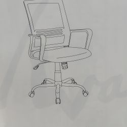 New Blue Office Chair 